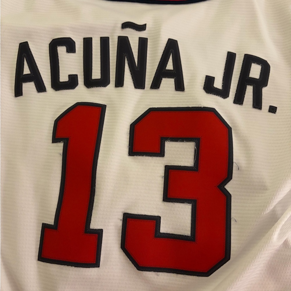 Atlanta Braves Ronald Acuna authentic MLB jersey